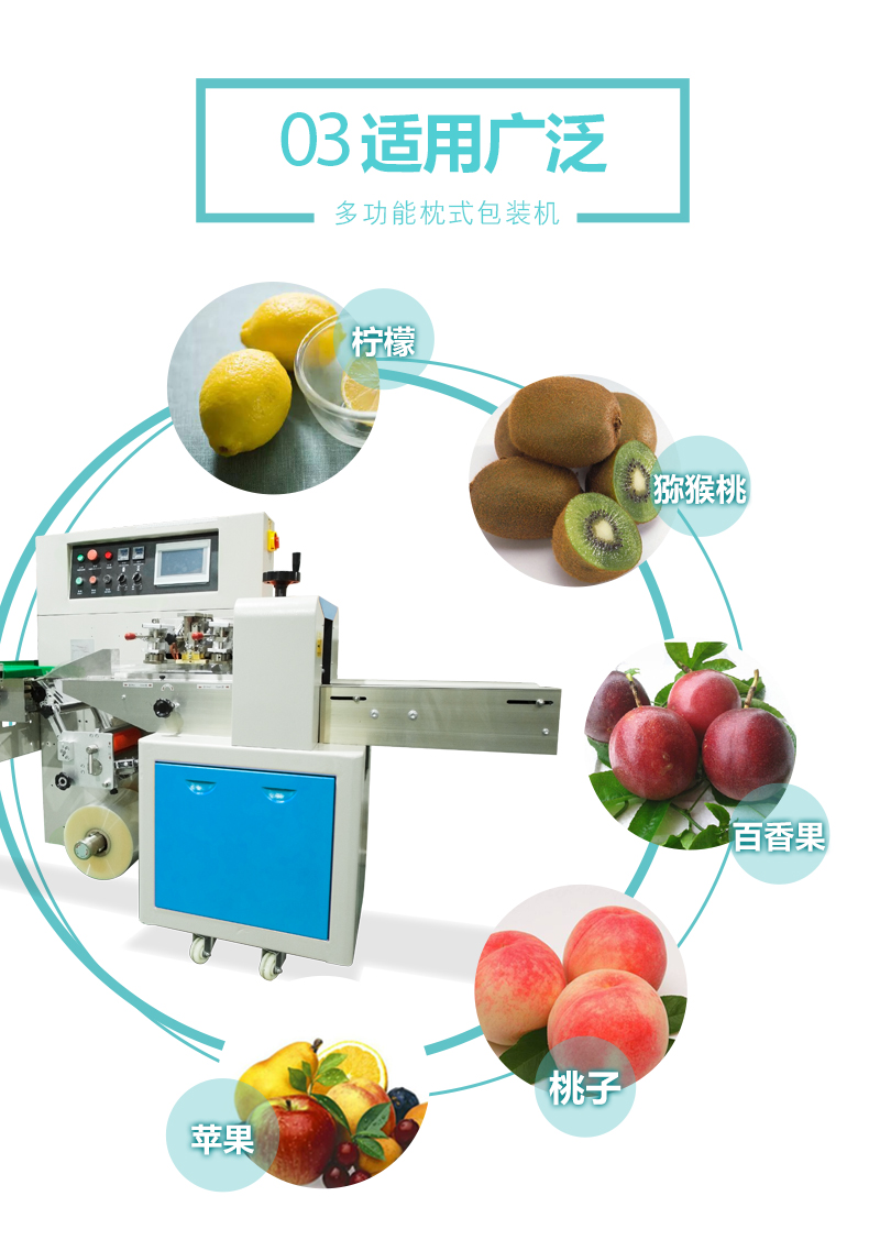枕式水果包装机(图2)